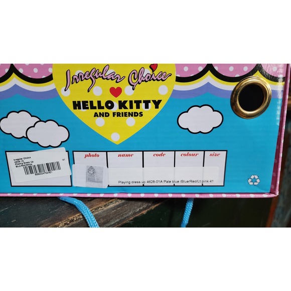 Irregular Choice Shoes Hello Kitty Sanrio Playing Dress Up Heels Size 10 - Picture 8 of 9